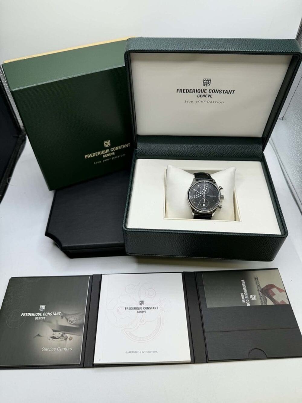 Frederique Constant Runabout Chrono Auto FC-393RM5B6 in Box SPB-TS 366951